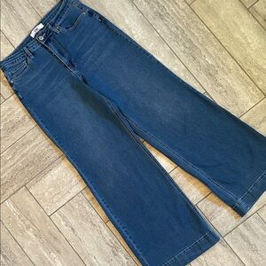 YMI brand wide leg medium wash jeans